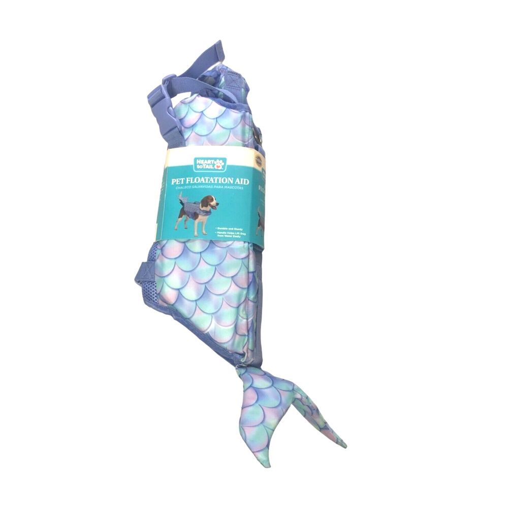 Blue Mermaid Dog Life Jacket by Outward Hound